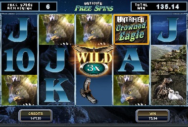 Get Ready To Swoop With The New “UNTAMED CROWNED EAGLE” Slot